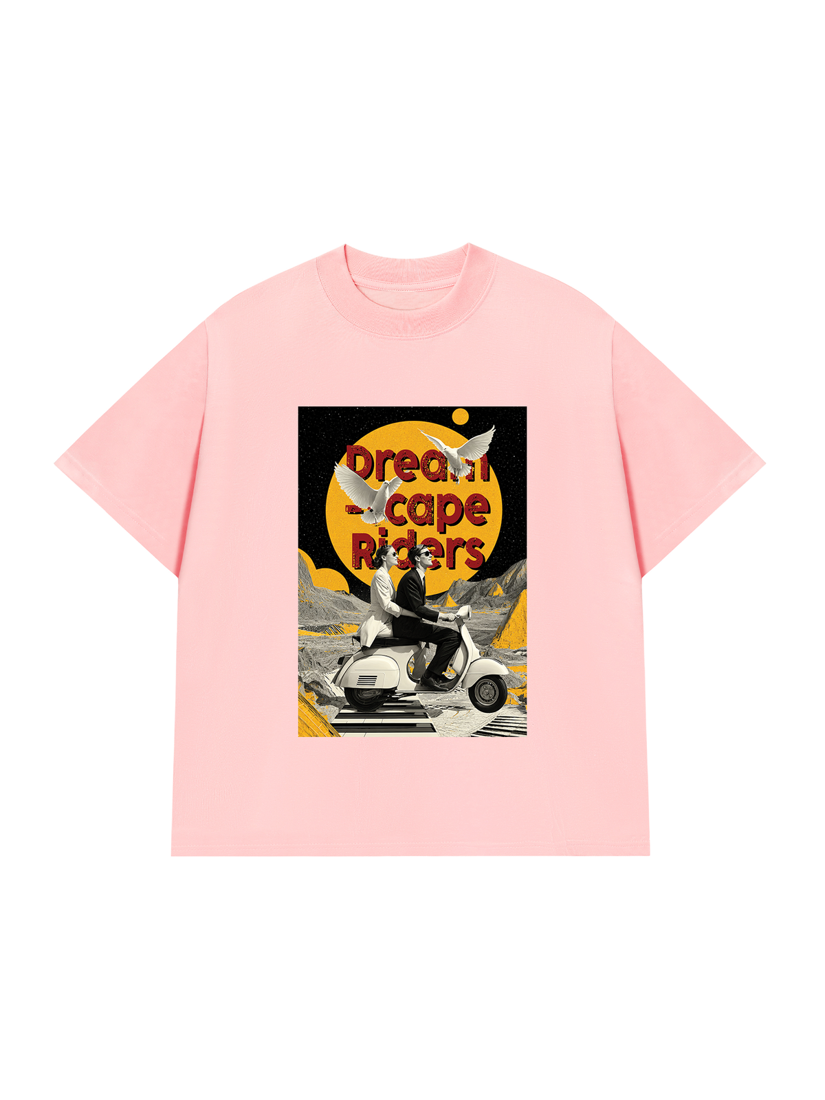 Áo Thun Relaxed Fit Dreamscape Rider