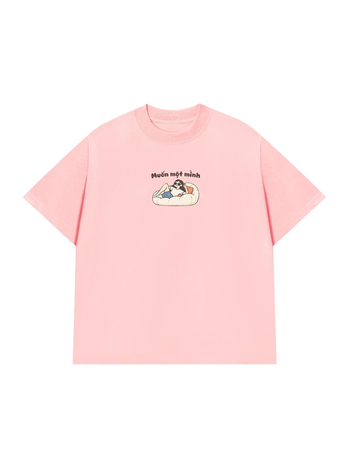 Áo Thun Relaxed Fit Muốn Một Mình