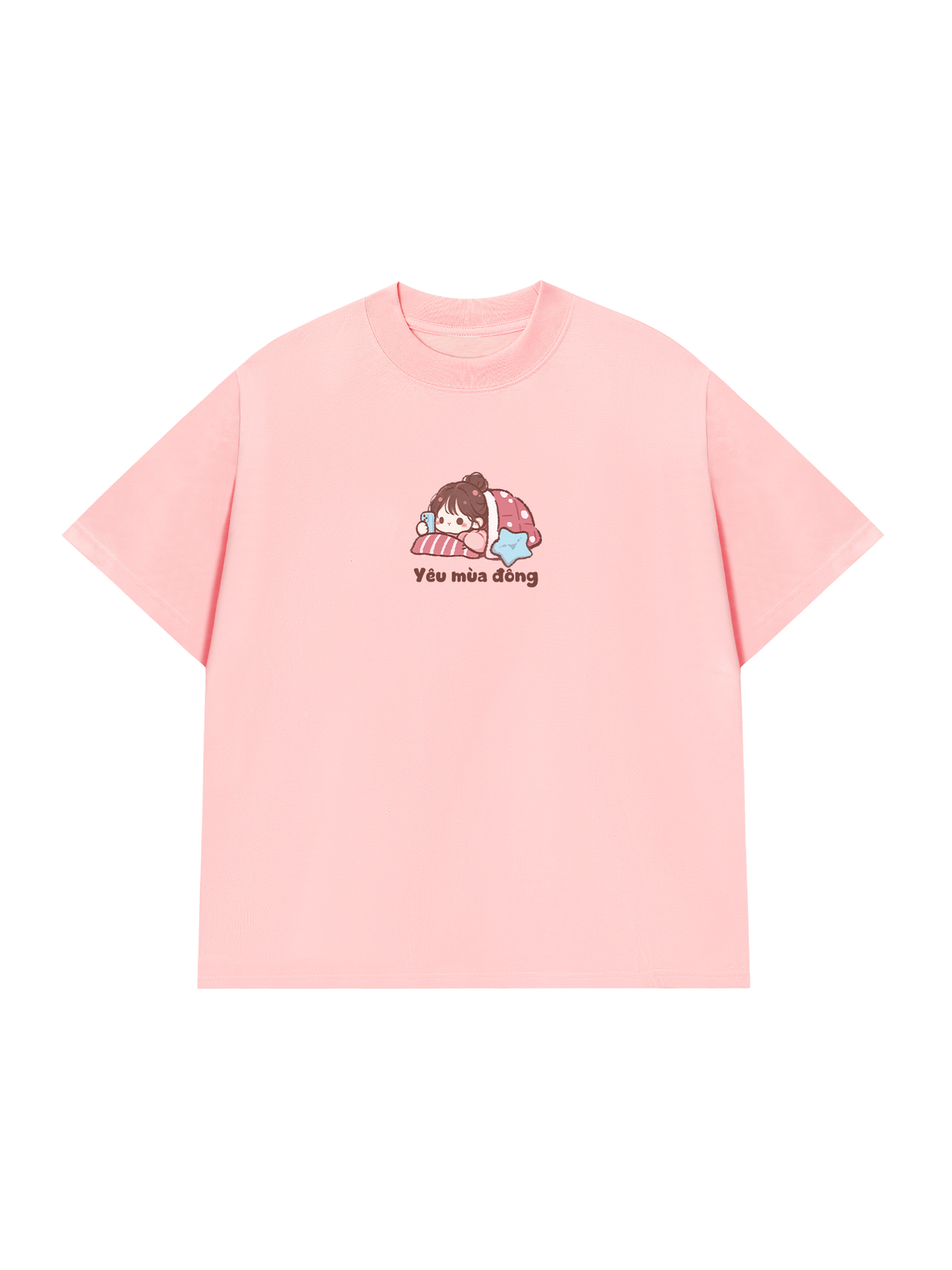 Áo Thun Relaxed Fit Yêu Mùa Đông