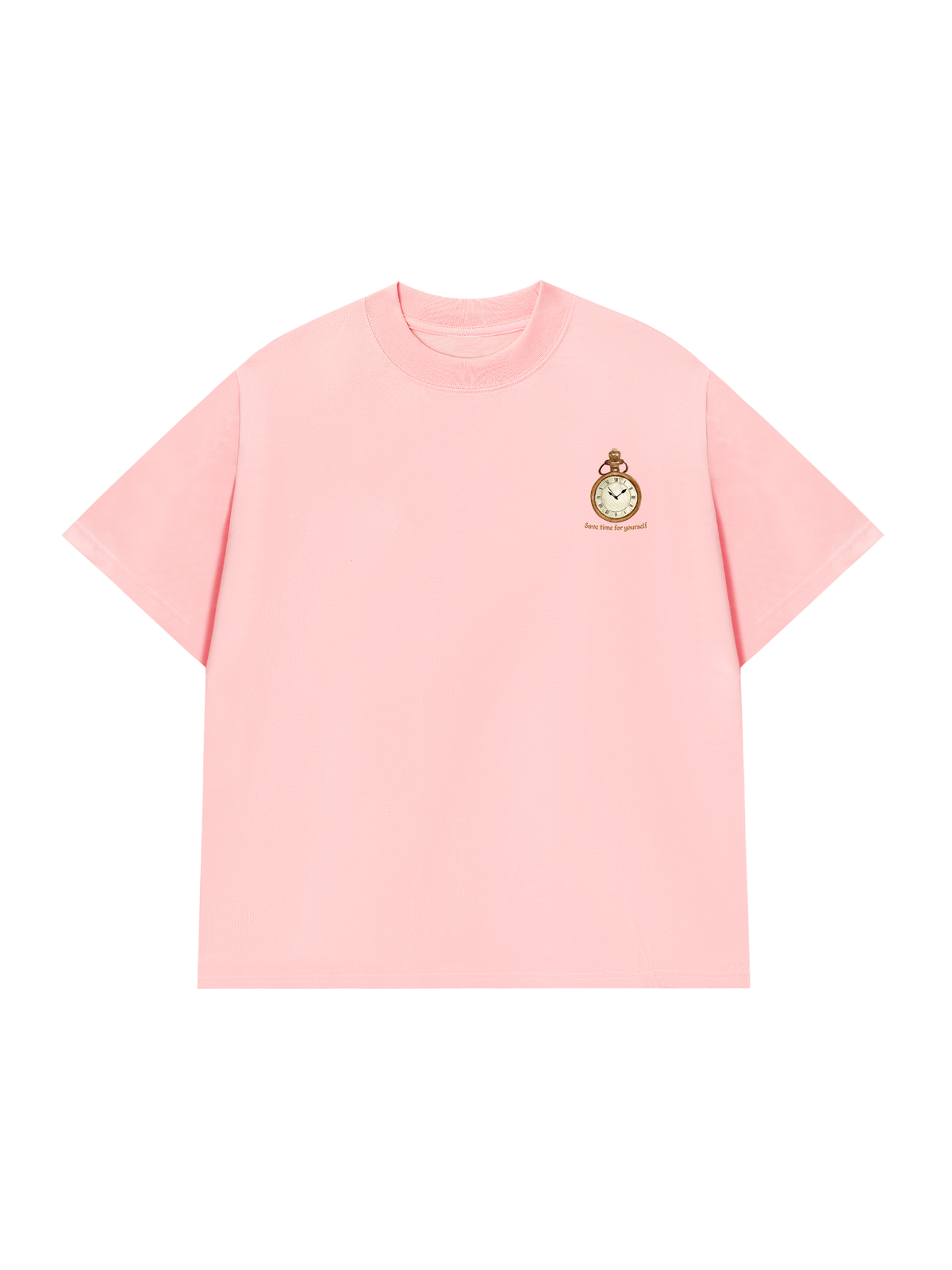 Áo Thun Relaxed Fit Save Time For Yourself
