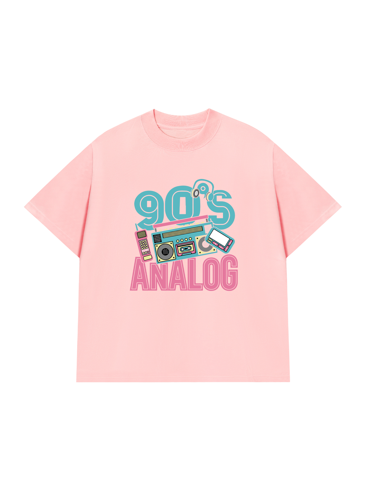 Áo Thun Relaxed Fit 90s Analog