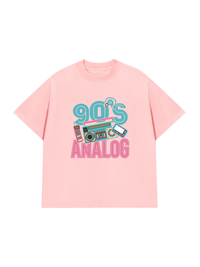Áo Thun Relaxed Fit 90s Analog