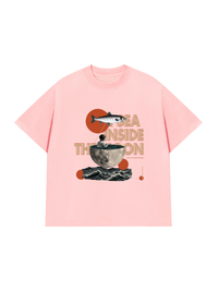 Áo Thun Relaxed Fit THE SEA INSIDE THE MOON