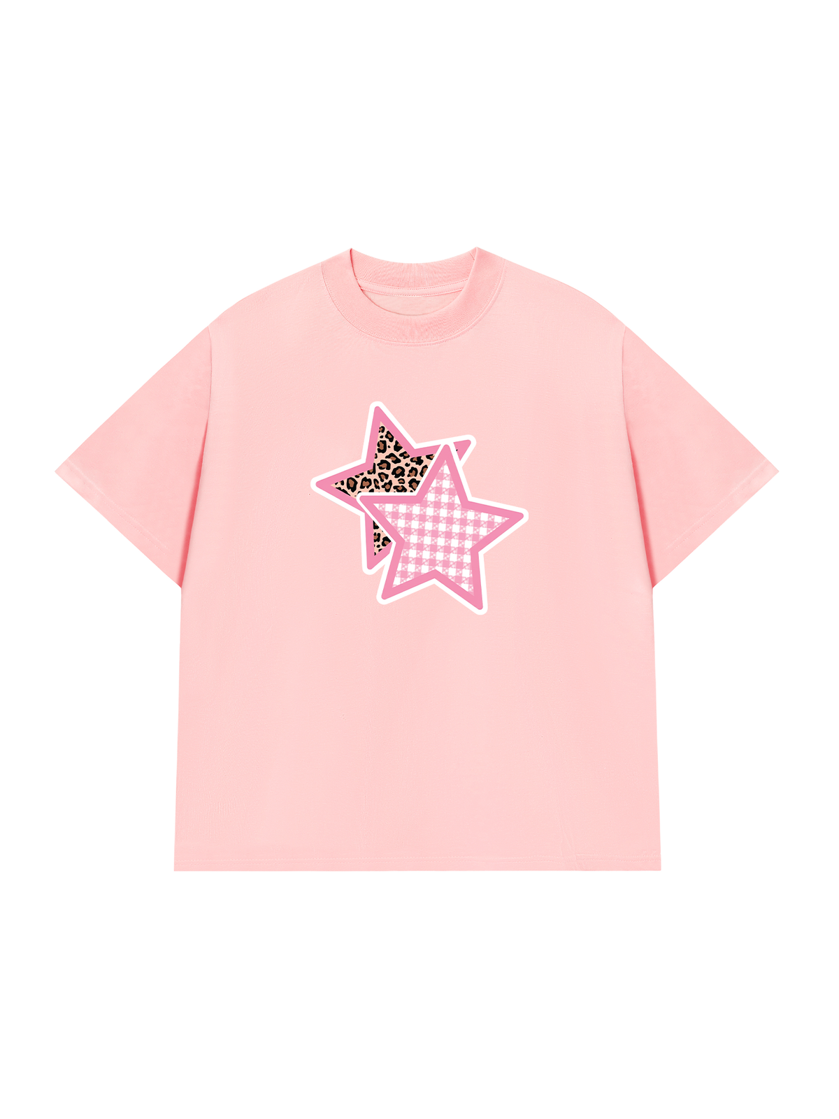 Áo Thun Relaxed Fit Leopard Star