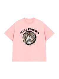Áo Thun Relaxed Fit Skull Leopard