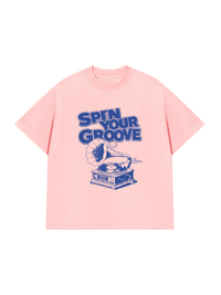 Áo Thun Relaxed Fit Spend Your Groove