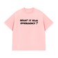 Áo Thun Relaxed Fit Car What Is Your Emergency