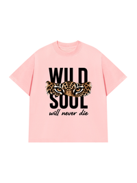 Áo Thun Relaxed Fit Wild Soul Will Never Die