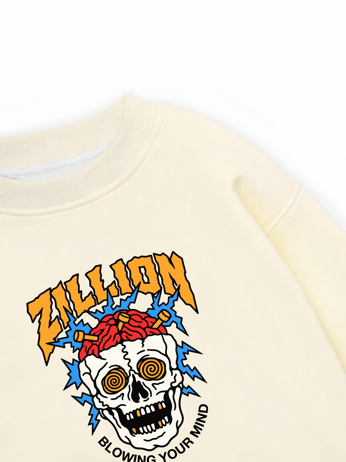 Áo Sweater Nỉ Hai Da Blowing Your Mind