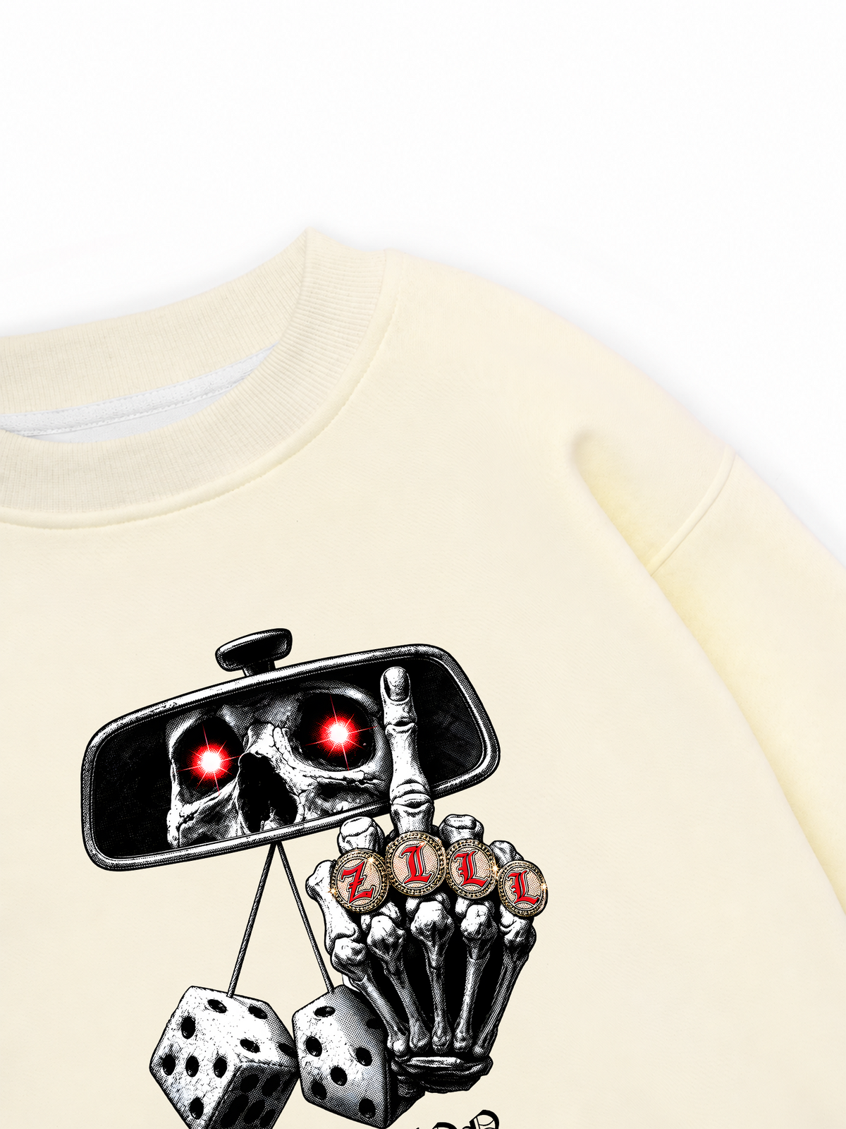 Áo Sweater Nỉ Hai Da Hell Made Me
