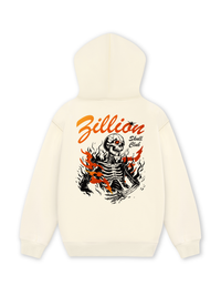 Áo Hoodie Nỉ Hai Da Skull Club
