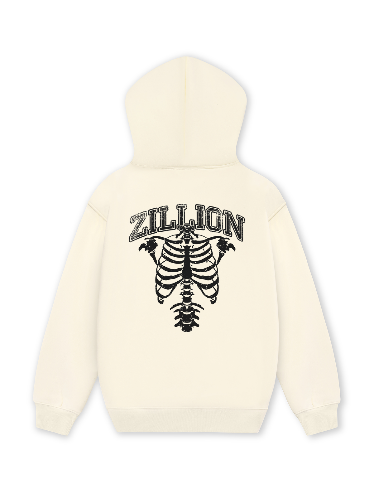 Áo Hoodie Nỉ Hai Da Body Bones Zillion