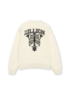 Áo Sweater Nỉ Hai Da Body Bones Zillion