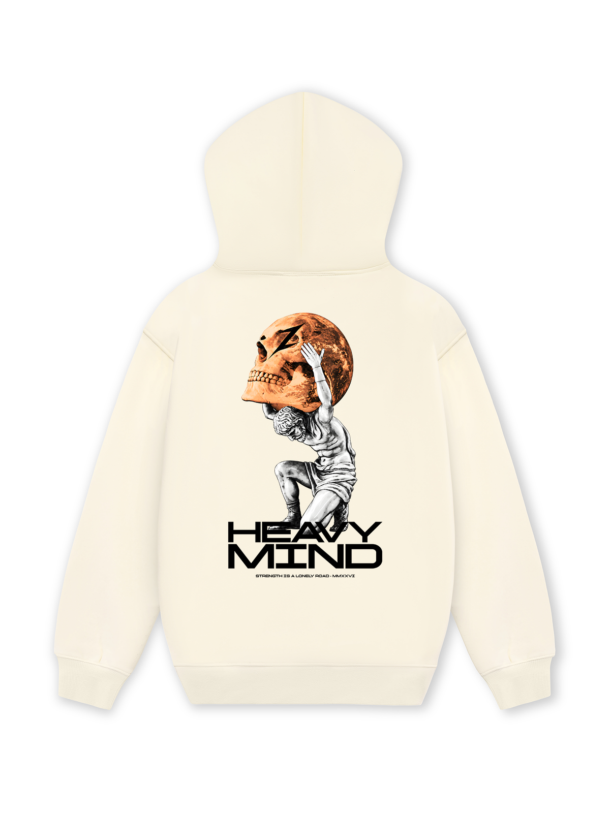 Áo Hoodie Nỉ Hai Da Heavy Mind