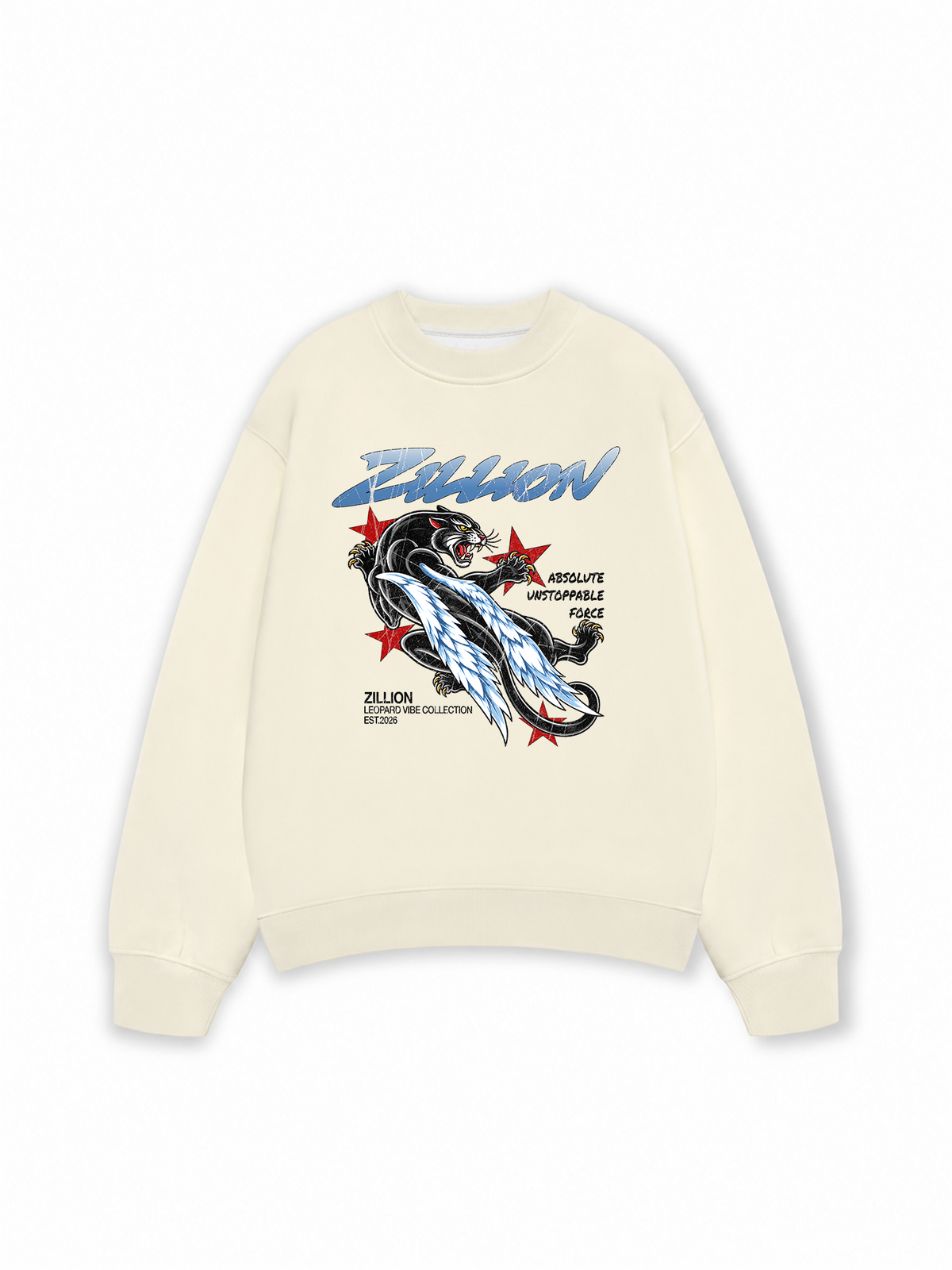 Áo Sweater Nỉ Hai Da Absolute Unstoppable Force