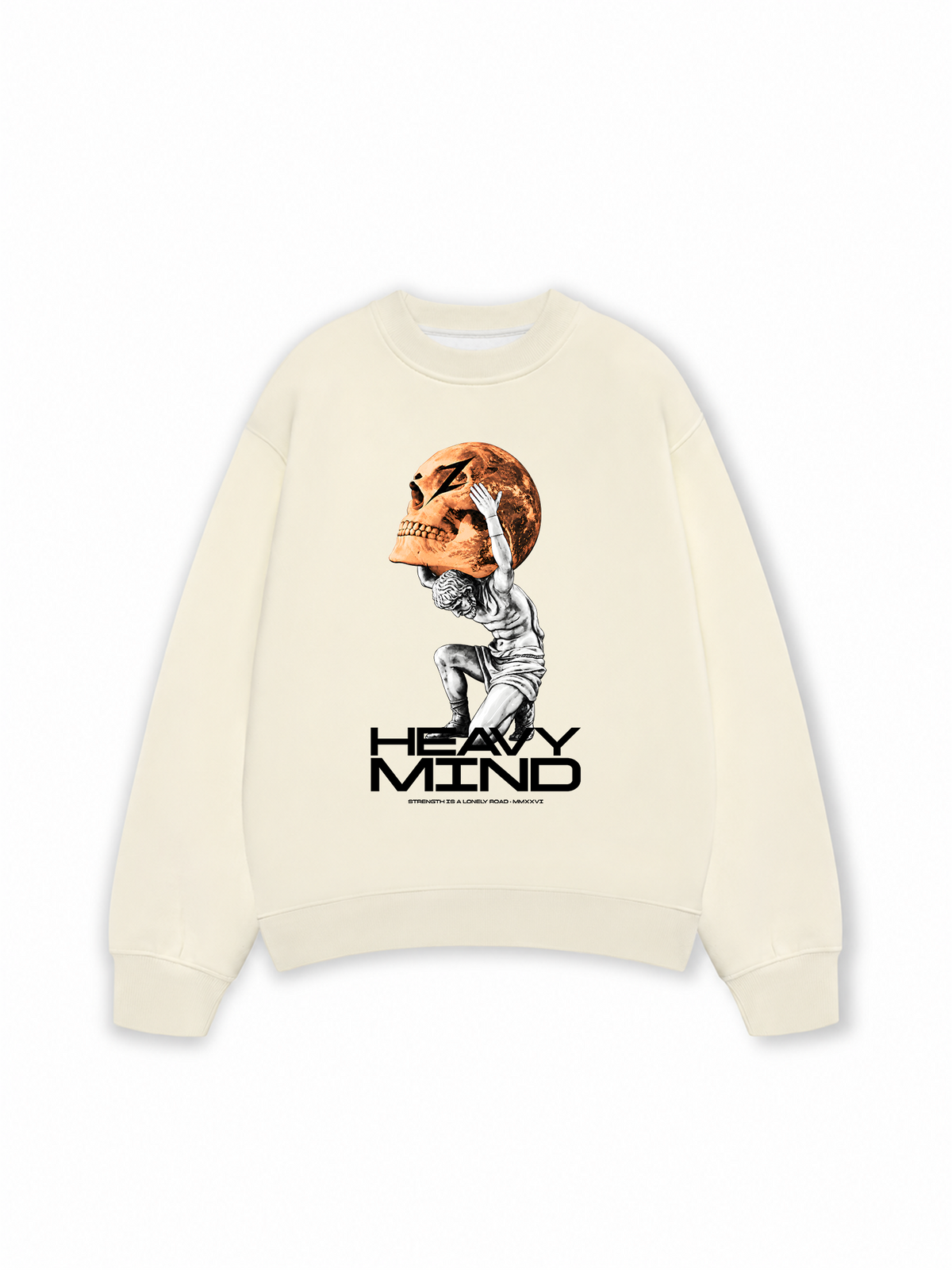 Áo Sweater Nỉ Hai Da Heavy Mind