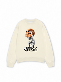 Áo Sweater Nỉ Hai Da Heavy Mind
