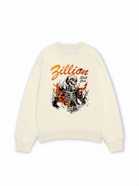 Áo Sweater Nỉ Hai Da Skull Club