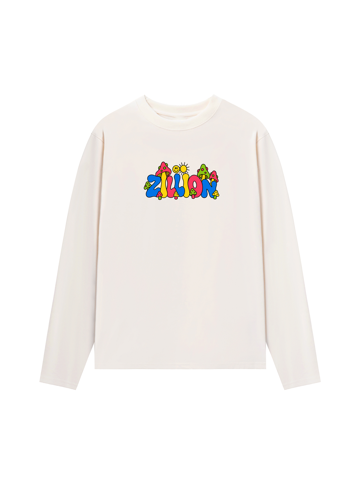 Áo Thun Dài Tay Zillion Shroom Vibes Tee