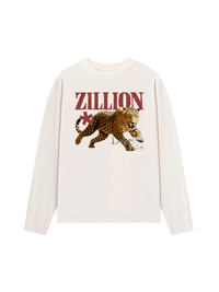 Áo Thun Dài Tay Zillion Leopard Vibe