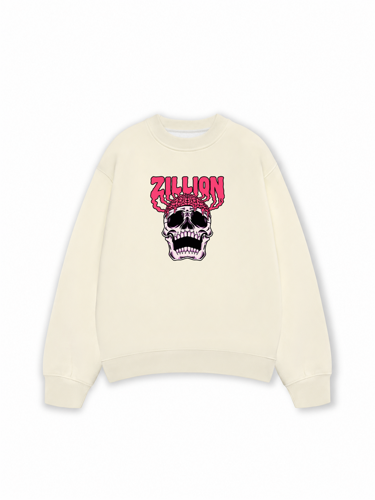 Áo Sweater Nỉ Hai Da Brain