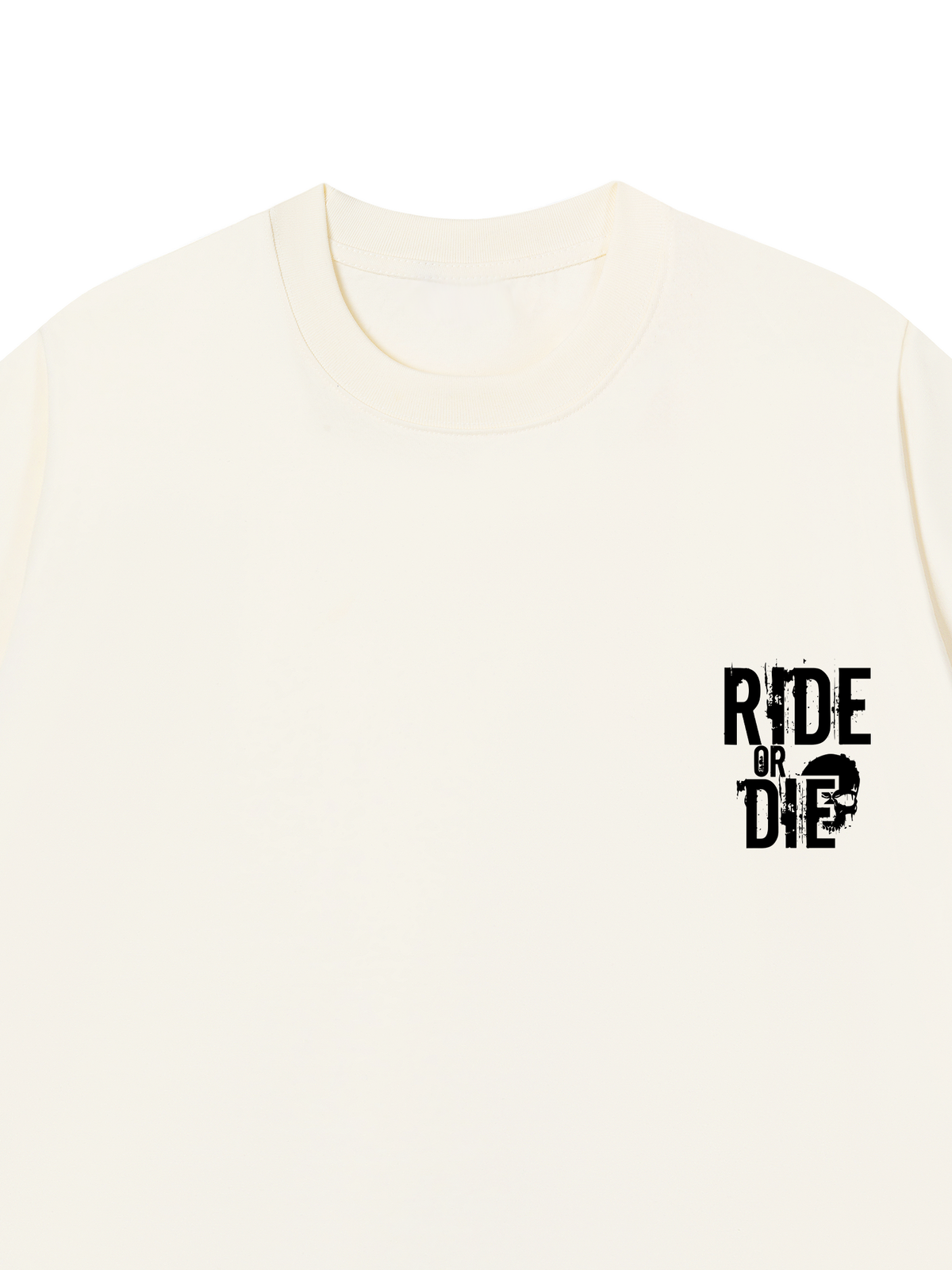 Áo Thun Relaxed Fit Skull Ride Or Die