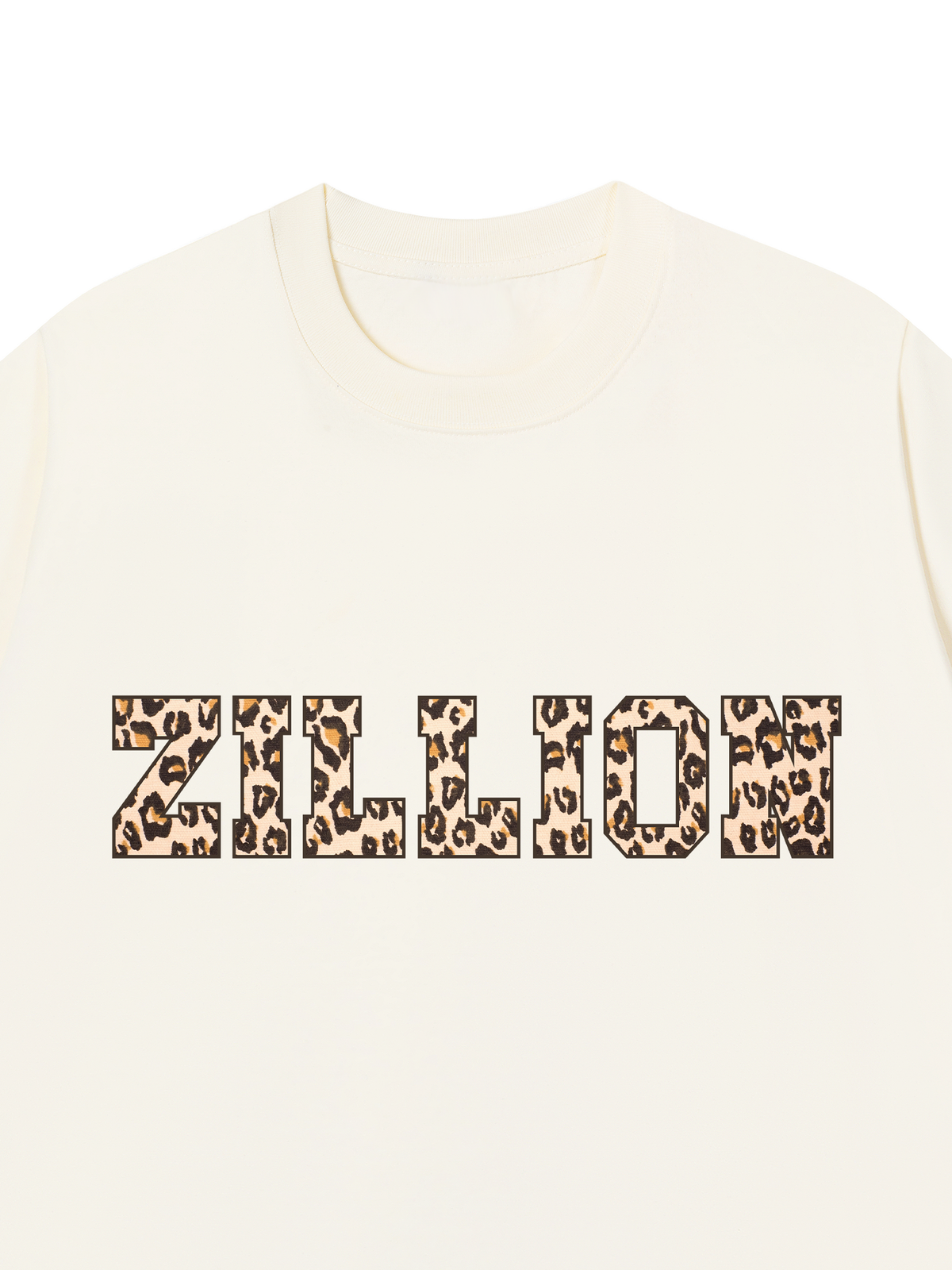 Áo Thun Relaxed Fit Zillion Leopard