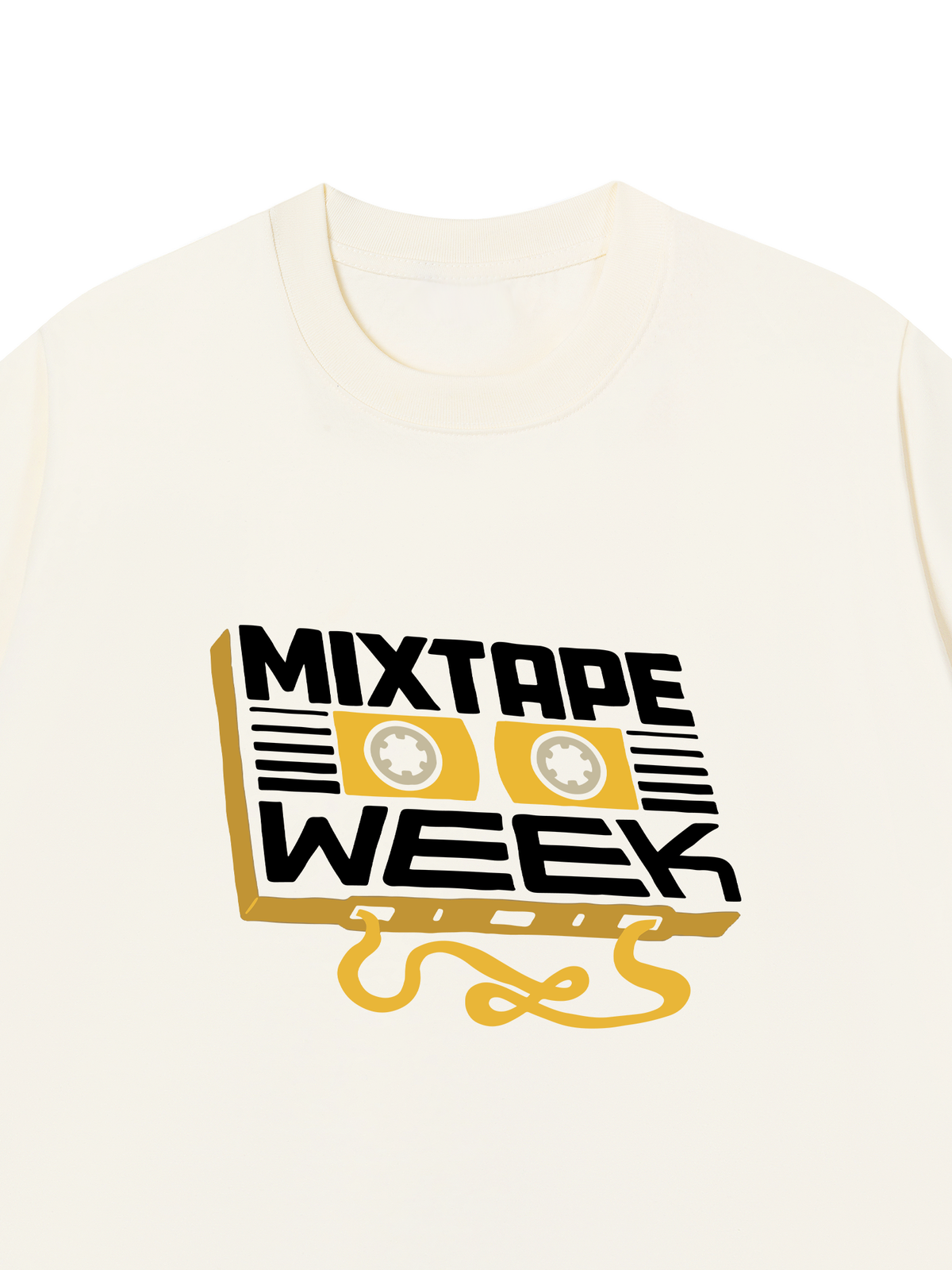 Áo Thun Relaxed Fit Mixtape Week