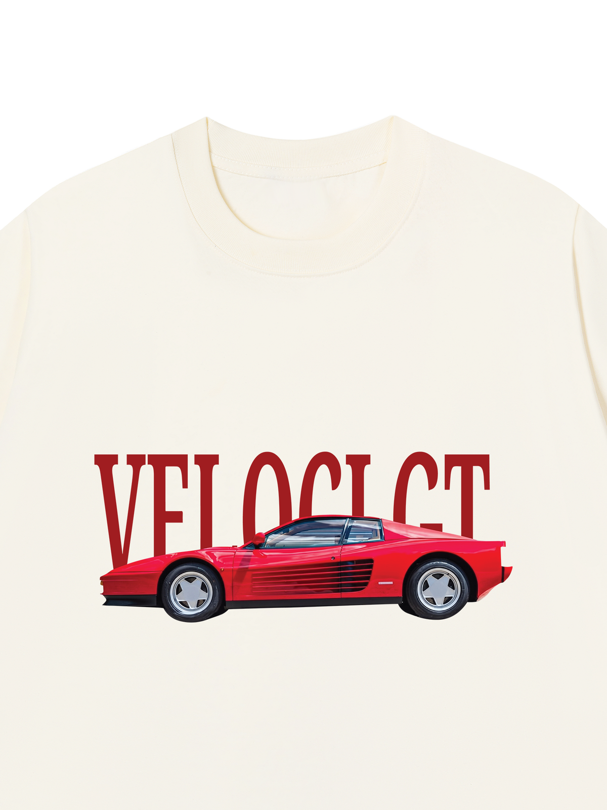 Áo Thun Relaxed Fit Car Veloci GT F40