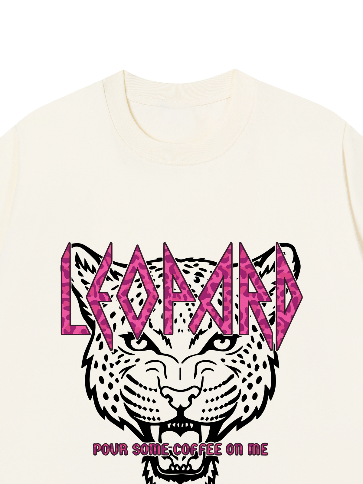 Áo Thun Relaxed Fit Leopard