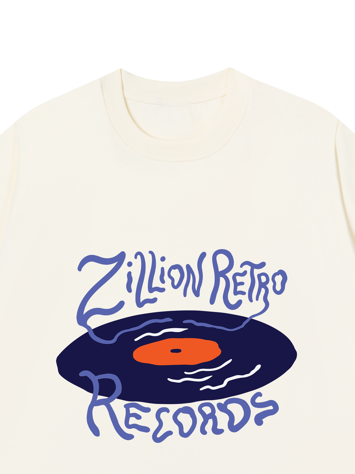 Áo Thun Relaxed Fit Zillion Retro Records