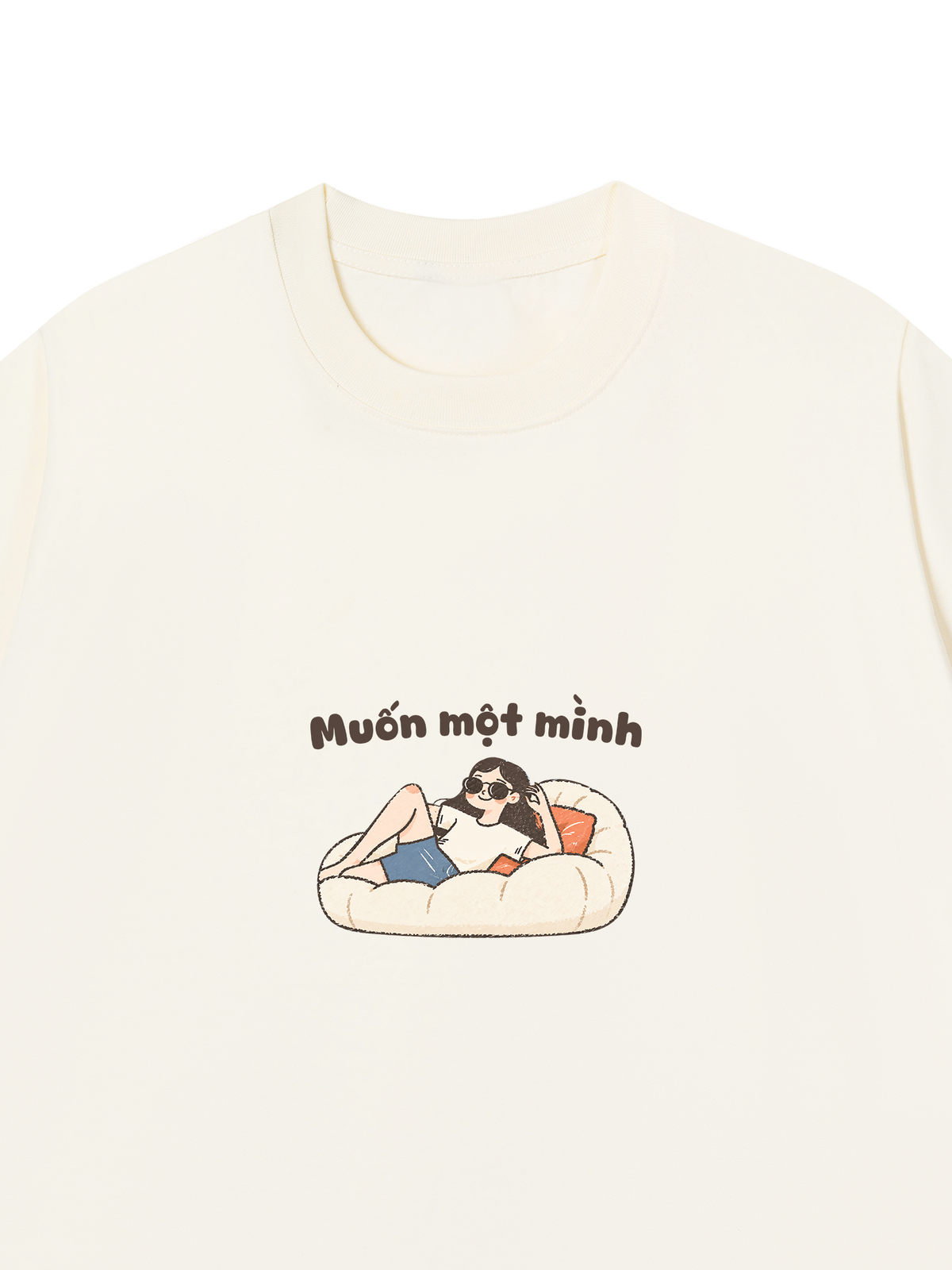 Áo Thun Relaxed Fit Muốn Một Mình
