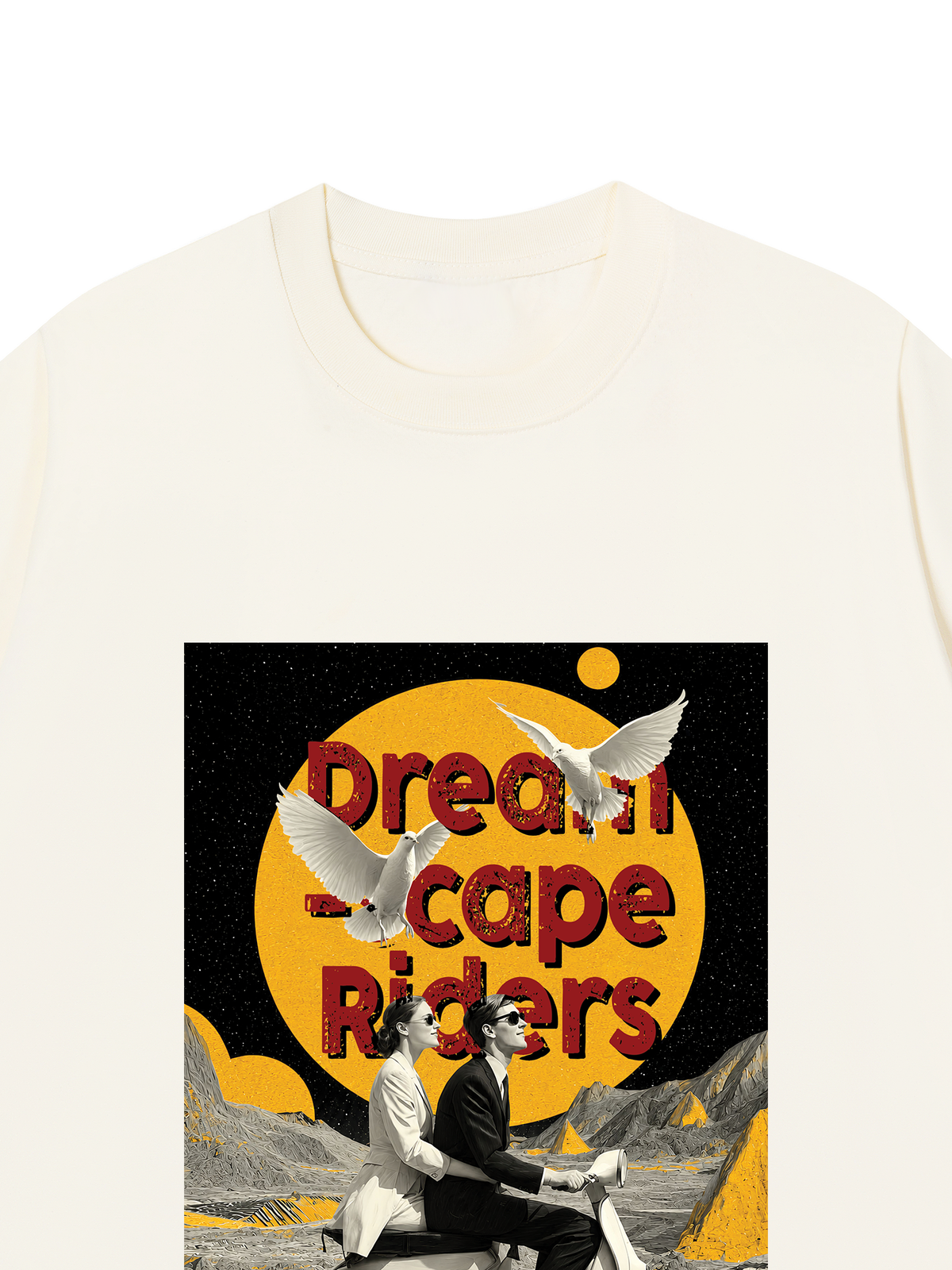 Áo Thun Relaxed Fit Dreamscape Rider