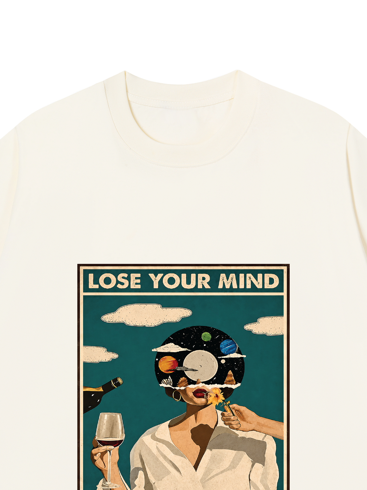 Áo Thun Relaxed Fit Lose Your Mind