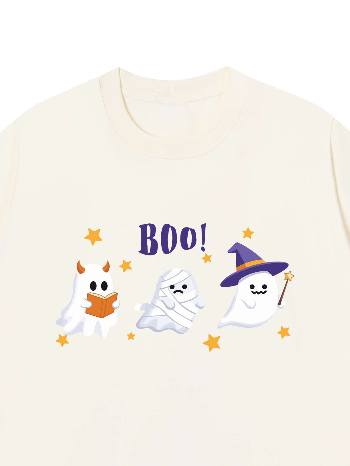 Áo Thun Relaxed Fit BOO! Ghosts