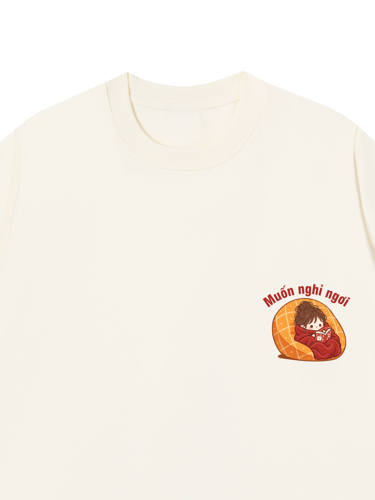 Áo Thun Relaxed Fit Muốn Nghỉ Ngơi