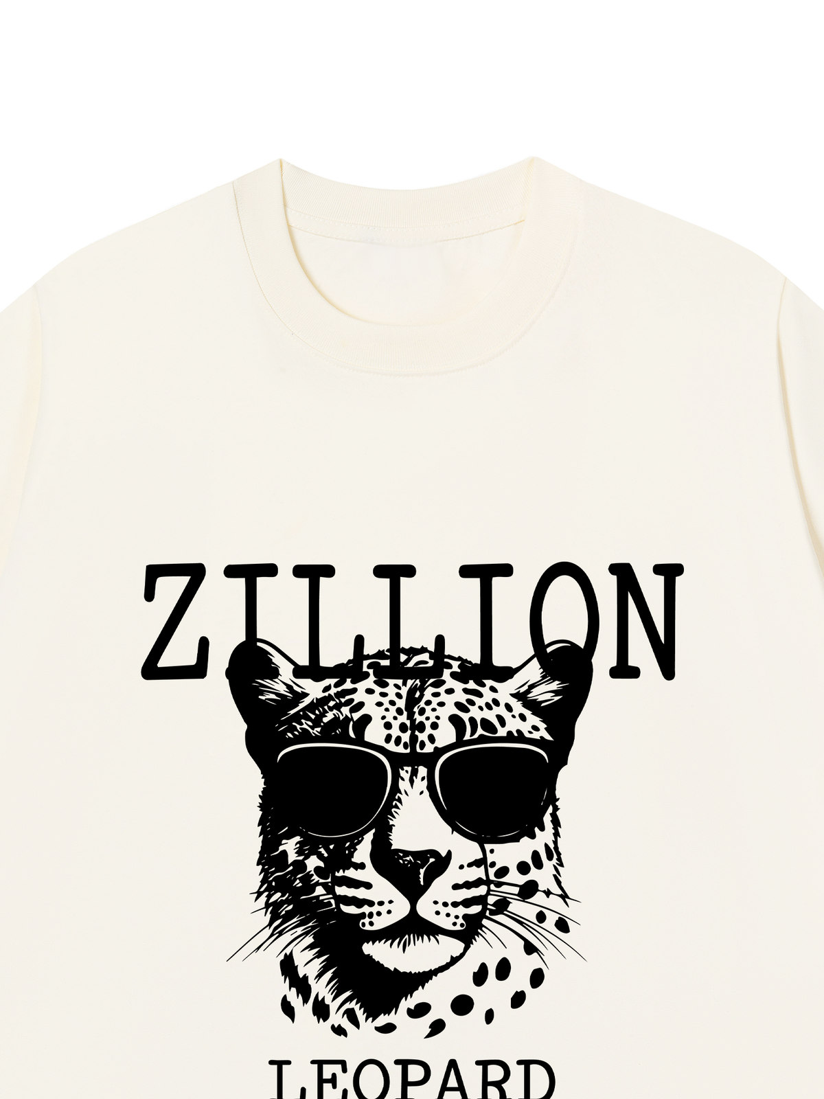 Áo Thun Relaxed Fit Zillion Leopard