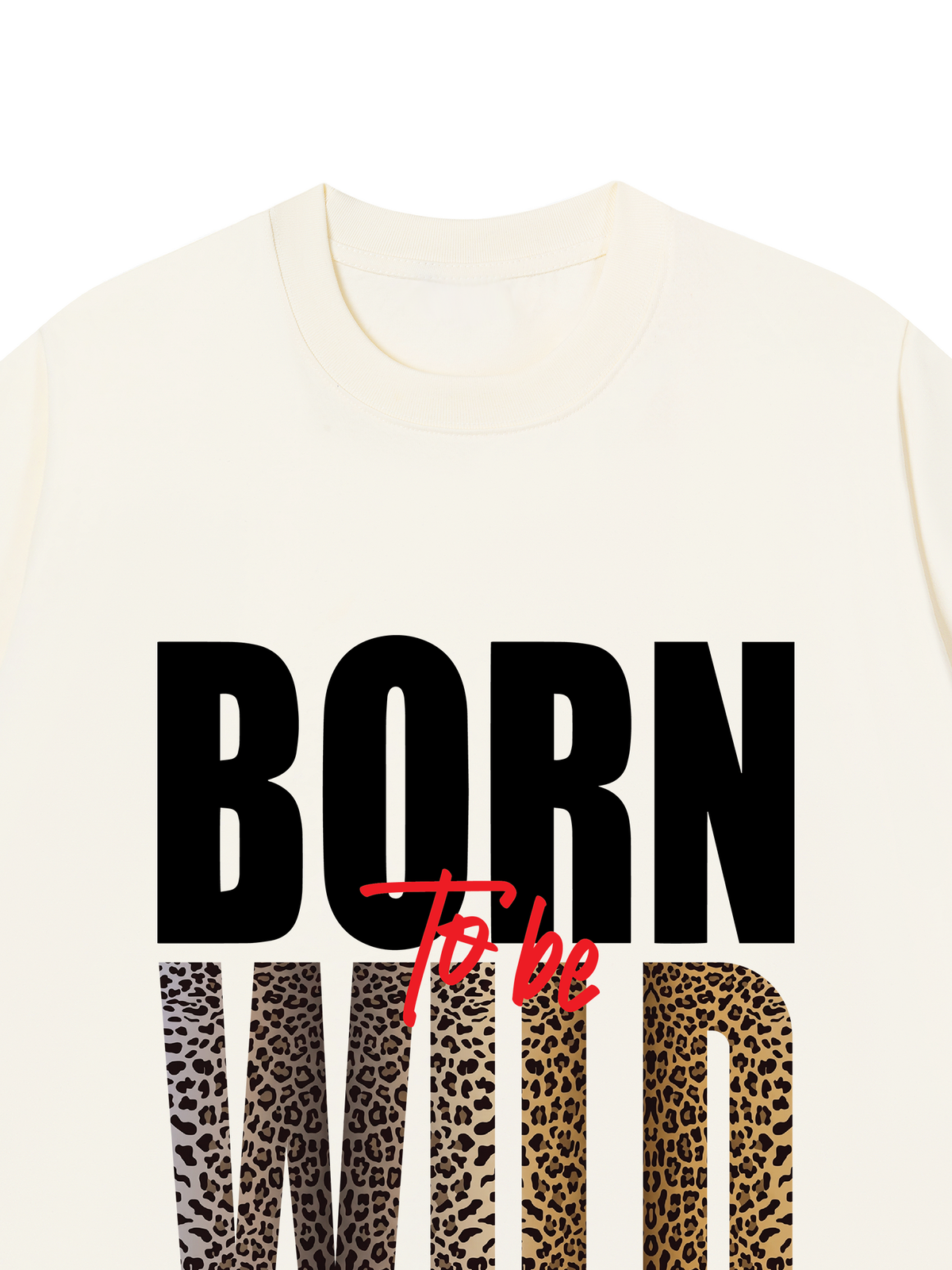 Áo Thun Relaxed Fit Born To Be Wild