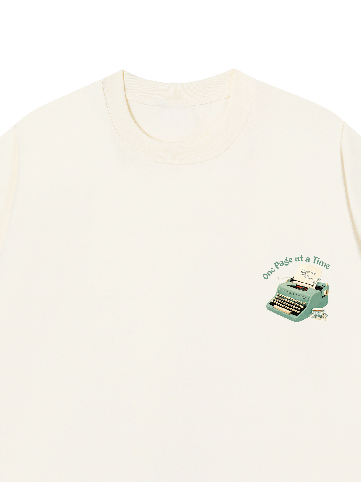 Áo Thun Relaxed Fit One Page At A Time