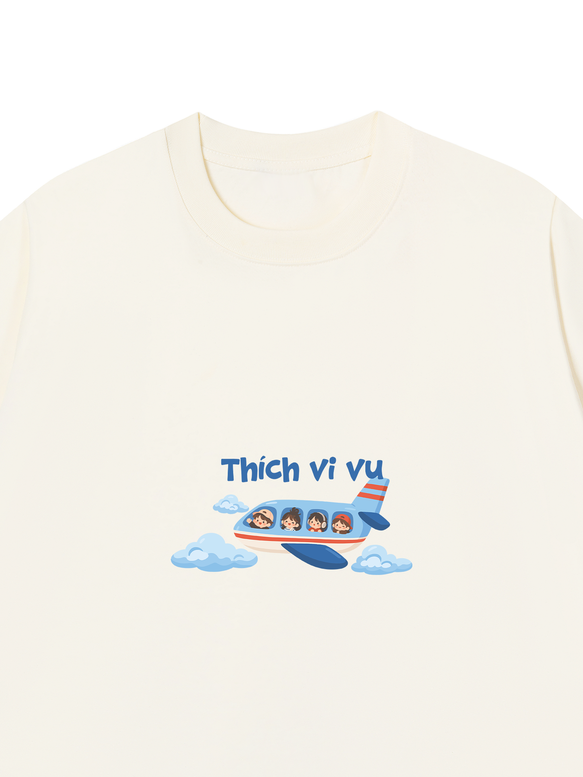 Áo Thun Relaxed Fit Thích Vi Vu