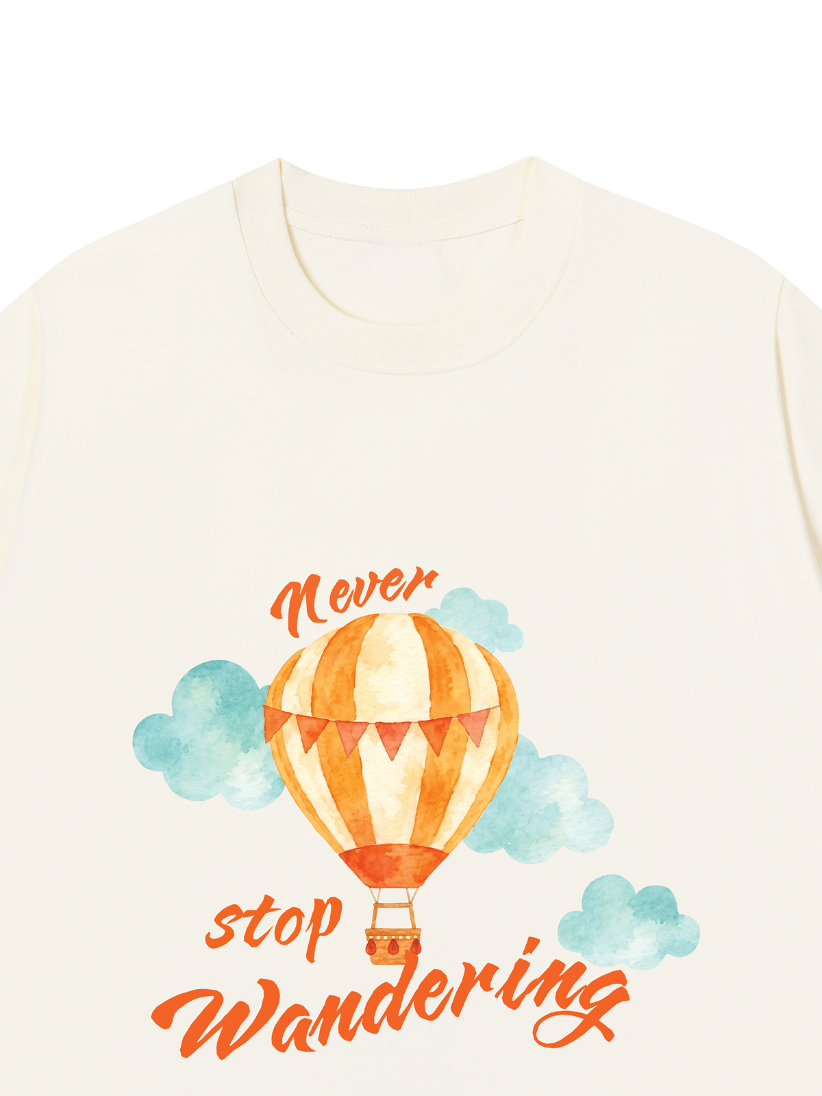 Áo Thun Relaxed Fit Never Stop Wandering