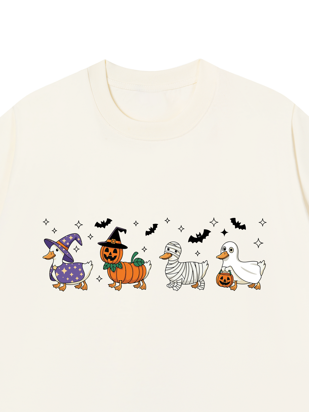 Áo Thun Relaxed Fit Spooky Ducks