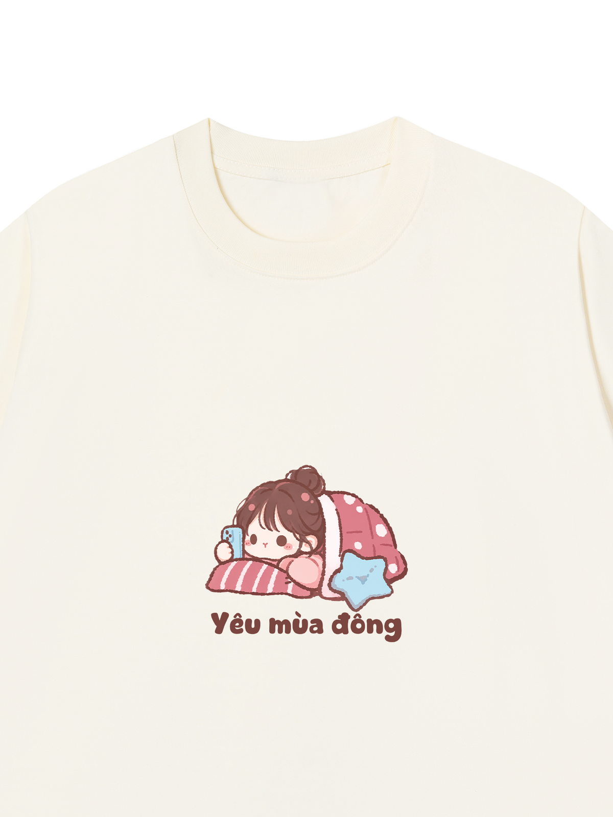 Áo Thun Relaxed Fit Yêu Mùa Đông