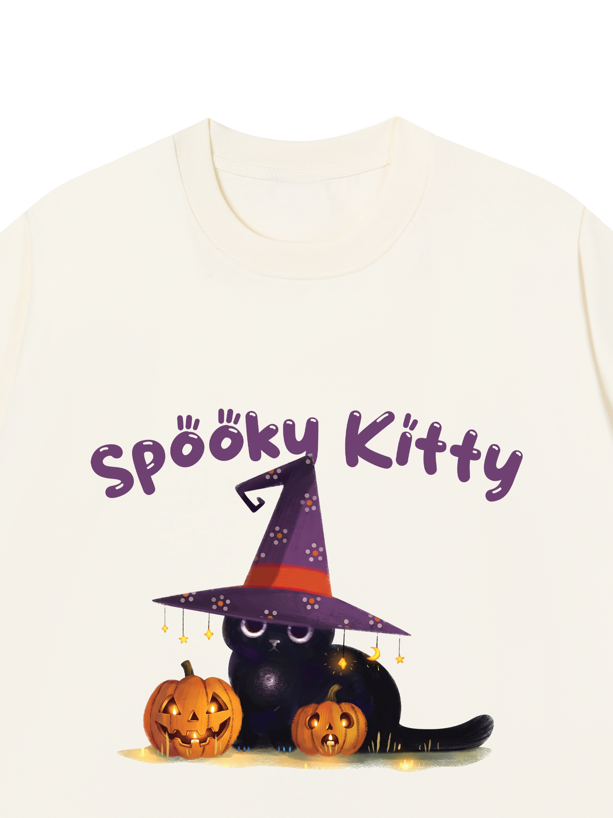 Áo Thun Relaxed Fit Spooky Kitty