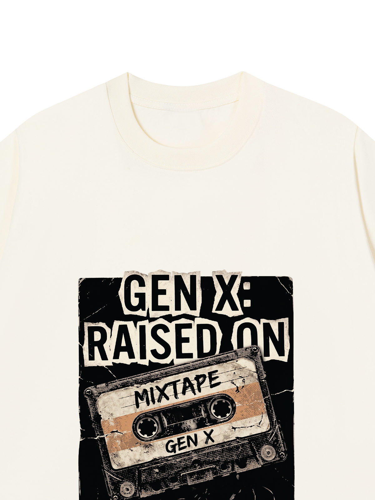 Áo Thun Relaxed Fit Gen X Raised On