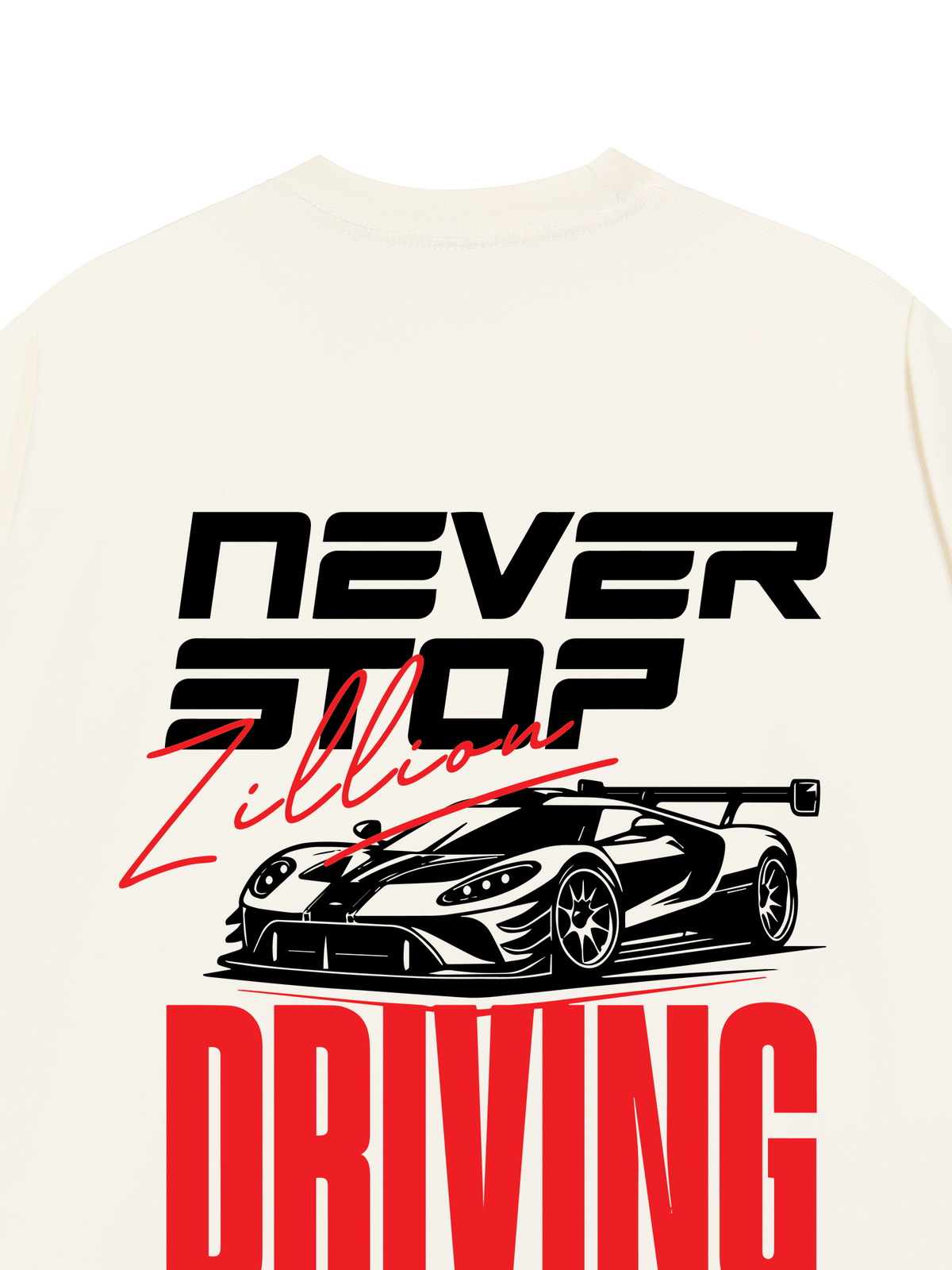 Áo Thun Relaxed Fit Never Stop Driving