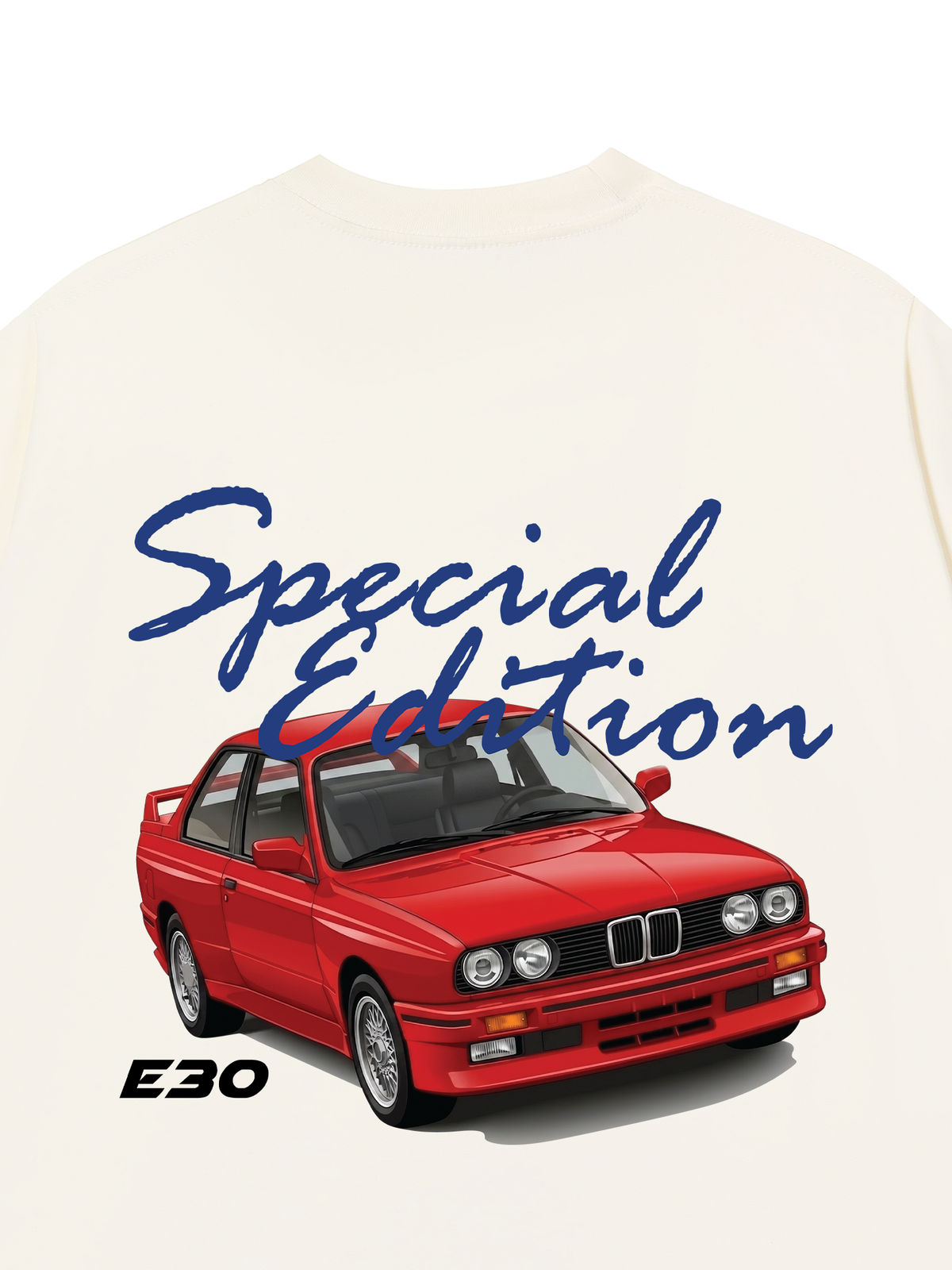 Áo Thun Relaxed Fit Car Special Edition E30