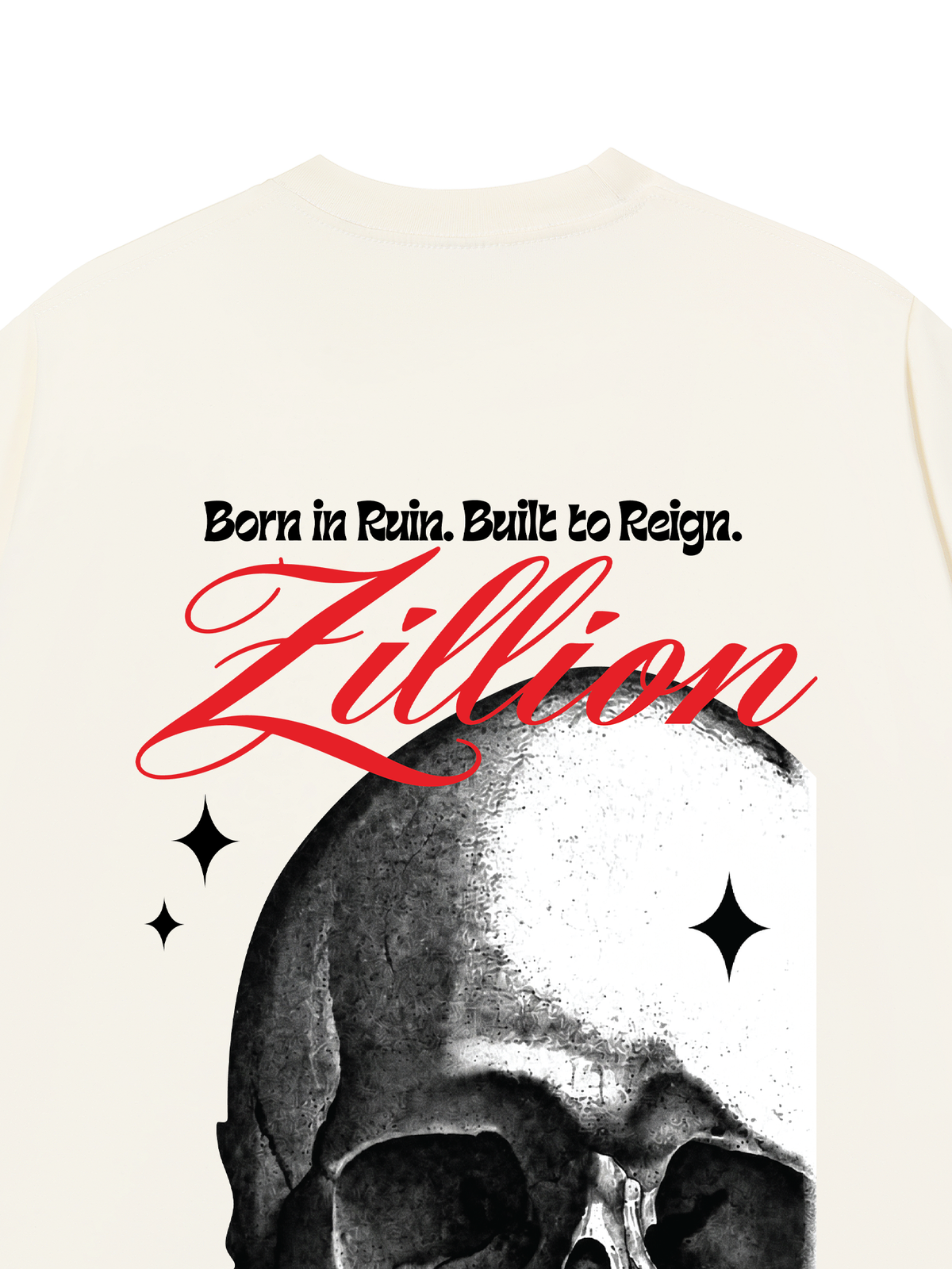 Áo Thun Relaxed Fit Skull Zillion
