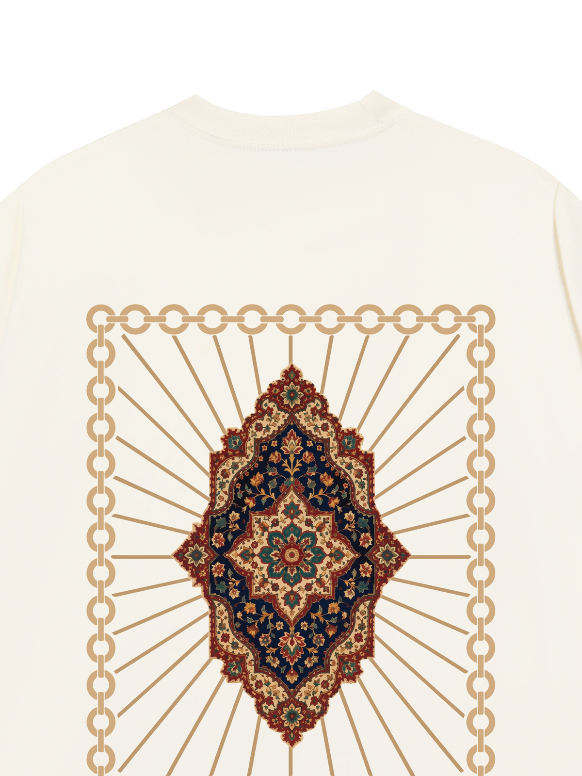 Áo Thun Relaxed Fit Persian Pattern