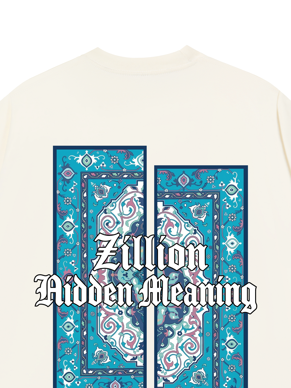 Áo Thun Relaxed Fit Zillion Blue Rug